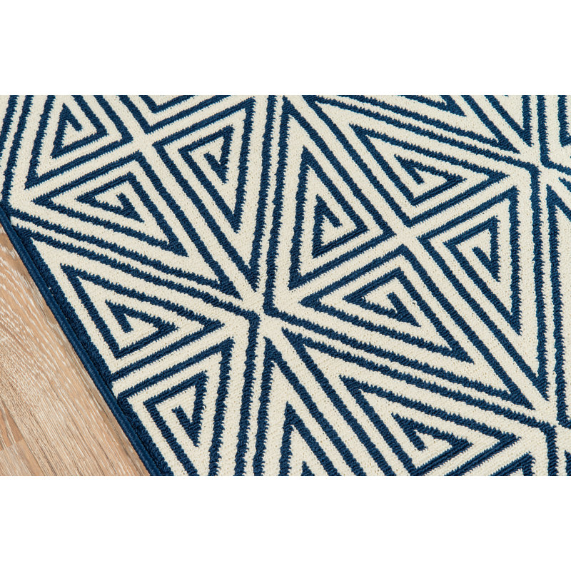 Mercer41 Tintah Navy Indoor/Outdoor Rug & Reviews Wayfair